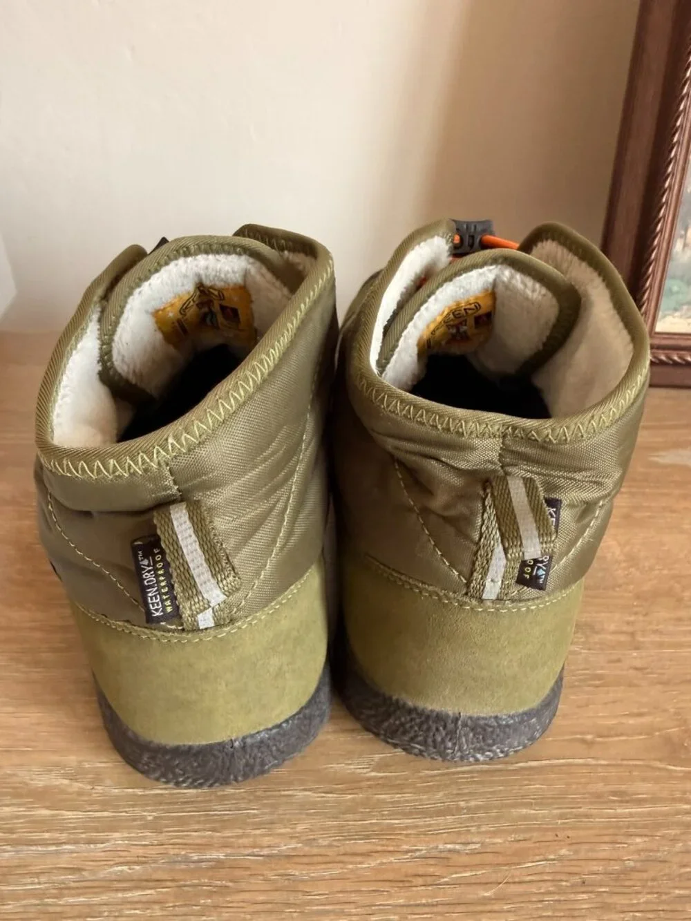 Keen Youth Green & Orange Howser II Chukka WP Boot 6